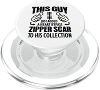 Regalo de recuperación de cirugía cardíaca para sobrevivientes de Bypass PopSockets PopGrip para MagSafe