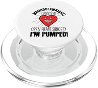 Regalo de recuperación de cirugía cardíaca para sobrevivientes de Bypass PopSockets PopGrip para MagSafe