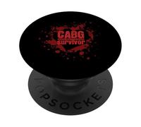 Regalo de recuperación de cirugía cardíaca para sobrevivientes de CABG PopSockets PopGrip Adhesivo