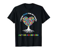 Regalo de Rompecabezas Love The Family Tree para concienciar sobre el Autismo Camiseta