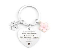 Regalo de San Valentín para mejor amiga, regalo de amistad, regalo de amistad para mujeres, mejor amiga, llavero, amistad, bestia, novias, ideas de regalo, 色, 30*30mm