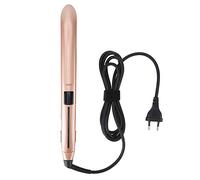 Regalo de verano Alisador de pelo eléctrico, plancha de pelo profesional dorada, ajuste de temperatura para uso personal en(110~240V, European standard)