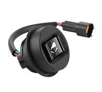 Regalo de verano Juego de interruptores de inclinación, interruptor de inclinación confiable ABS, negro duradero para fueraborda Yamaha