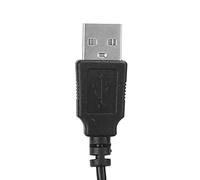 Regalo de Verano Teclado para Baja visión Teclado Duradero y Resistente al Desgaste Práctica Oficina para el hogar(Black)