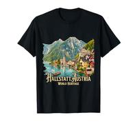 Regalo de Viaje a la Ciudad de Hallstatt, Austria Camiseta