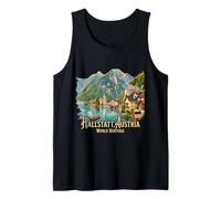 Regalo de Viaje a la Ciudad de Hallstatt, Austria Camiseta sin Mangas