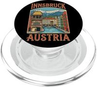 Regalo de Viaje a la Ciudad de Innsbruck, Austria PopSockets PopGrip para MagSafe
