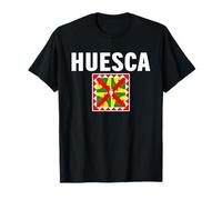 Regalo de viaje de recuerdo de camisetas de fútbol con bandera de Huesca Camiseta