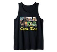 Regalo de viaje vacacional de Pura Vida Costa Rica Beach Vibes Camiseta sin Mangas
