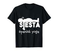 Regalo de yoga y divertido para dormir Siesta española Camiseta