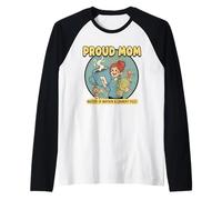 Regalo del día de la Madre para mamá, mamá, mamá, para Esposa, Mujeres y niñas Camiseta Manga Raglan