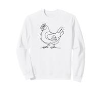 Regalo del rebaño del Patio Trasero del Amante de la gallina Sudadera