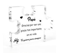 Regalo Dia Del Padre Regalo Cumpleaños Papa Adornos De Acrílico Regalos De Mi Hijo Y Mi Hija Para El Dia Del Padre Jubilacion Navidad Regalos De Mi Hijo Y Mi Hija Día de San Valentín Pascua