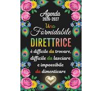 Regalo direttrice: Agenda maestra 2026/2027 | Diario Settimanale 2 pagine = 1 settimana | Per insegnante di scuola elementare e dell'asilo.