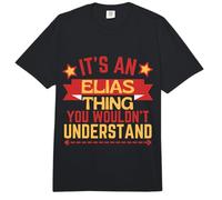 Regalo Divertido con el Nombre de Elias Comfort Colors Adult Heavyweight T-Shirt
