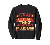 Regalo divertido con el nombre de Elijah para Elías Sudadera