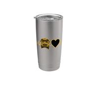 Regalo divertido de agradecimiento del latido del corazón Vaso térmico de acero inoxidable de doble pared