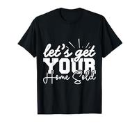 Regalo Divertido de Bienes raíces para Agente inmobiliario Camiseta