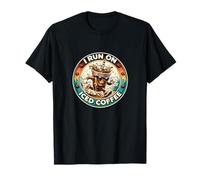 Regalo Divertido de café I Run On Ice Camiseta
