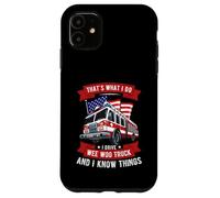 Regalo Divertido de camión That's What I Do I Drive Wee Woo Carcasa para iPhone 11