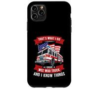 Regalo Divertido de camión That's What I Do I Drive Wee Woo Carcasa para iPhone 11 Pro MAX