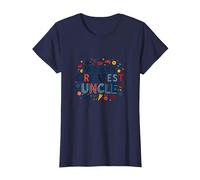 Regalo Divertido de celebración del tío más Grande del Mundo Camiseta, Mujer, Azul Marino, S