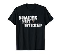 Regalo divertido de cosplay Shaken Not Stirred Camiseta