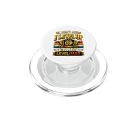 Regalo Divertido de cumpleaños con Texto en inglés I Don't Age I Level Up Gamer PopSockets PopGrip para MagSafe