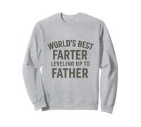 Regalo Divertido de Humor para el Día del Padre con los Mejores Pedos del Mundo Sudadera