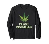 Regalo Divertido de Marihuana para Gerente de Planta de Cannabis Manga Larga