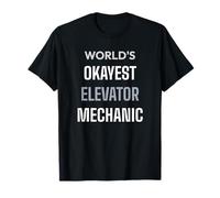 Regalo Divertido de mecánico de Ascensores del Mundo Camiseta