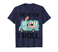 Regalo divertido e informal para un camión de helados de This Is How I Roll Camiseta