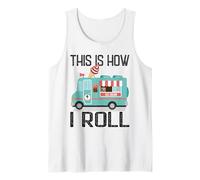 Regalo divertido e informal para un camión de helados de This Is How I Roll Camiseta sin Mangas