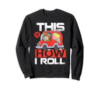 Regalo divertido e informal para un camión de helados de This Is How I Roll Sudadera