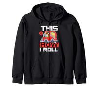 Regalo divertido e informal para un camión de helados de This Is How I Roll Sudadera con Capucha