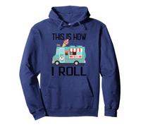 Regalo divertido e informal para un camión de helados de This Is How I Roll Sudadera con Capucha