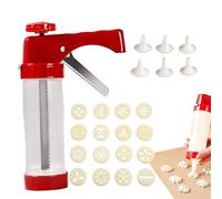 Regalo divertido: haz galletas divertidas y deliciosas para cualquier ocasión con nuestra prensa para hacer galletas. Ya sea para el día del niño, Navidad, cumpleaños, año o , impresiona a
