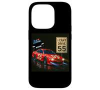 Regalo Divertido I Can't Drive 55 Police Chase Carcasa para iPhone 14 Pro