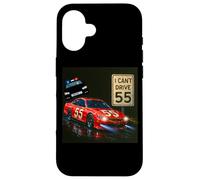 Regalo Divertido I Can't Drive 55 Police Chase Carcasa para iPhone 16