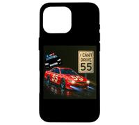 Regalo Divertido I Can't Drive 55 Police Chase Carcasa para iPhone 16 Pro MAX