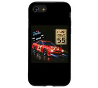 Regalo Divertido I Can't Drive 55 Police Chase Carcasa para iPhone SE (2020) / 7/8