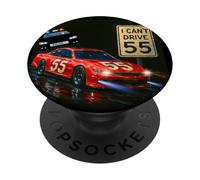 Regalo Divertido I Can't Drive 55 Police Chase PopSockets PopGrip Adhesivo