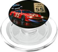 Regalo Divertido I Can't Drive 55 Police Chase PopSockets PopGrip para MagSafe