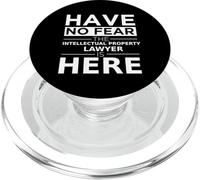 Regalo Divertido para Abogado de Propiedad Intelectual Have No Fear Is Here PopSockets PopGrip para MagSafe