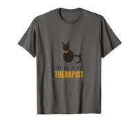 Regalo Divertido para Amantes de My Cat Is My Therapist Camiseta