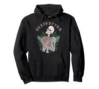 Regalo Divertido para bibliófilos con Forma de Esqueleto de Death by TBR Sudadera con Capucha
