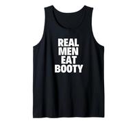 Regalo Divertido para Hombres Reales comen botín Camiseta sin Mangas