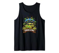 Regalo Divertido para inversores de ingresos pasivos Stocks and Chill Camiseta sin Mangas