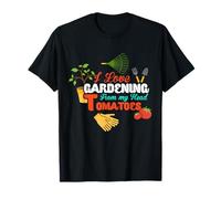 Regalo divertido para jardineros con texto en inglés «I Love Gardening From Camiseta