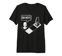 Regalo Divertido para Jugador de ajedrez Oh No Springer Camiseta Premium